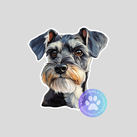 Miniature Schnauzer Sticker