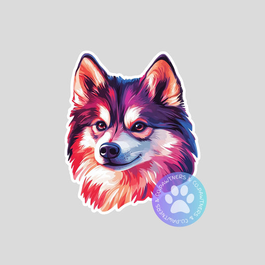 Pomsky Sticker