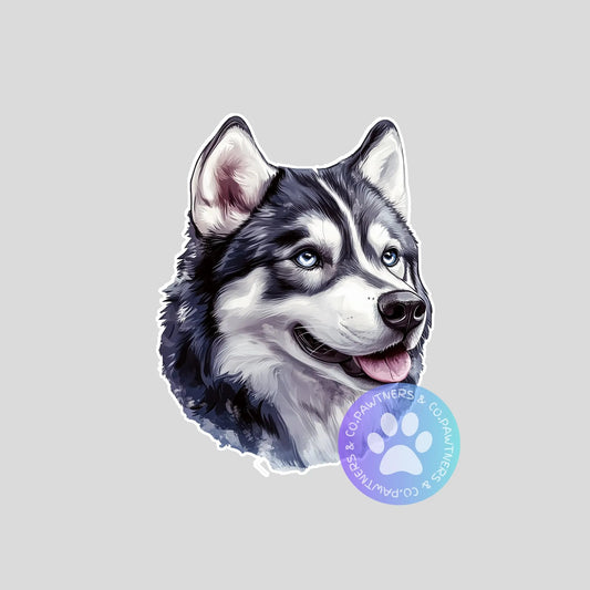 Siberian Husky Sticker