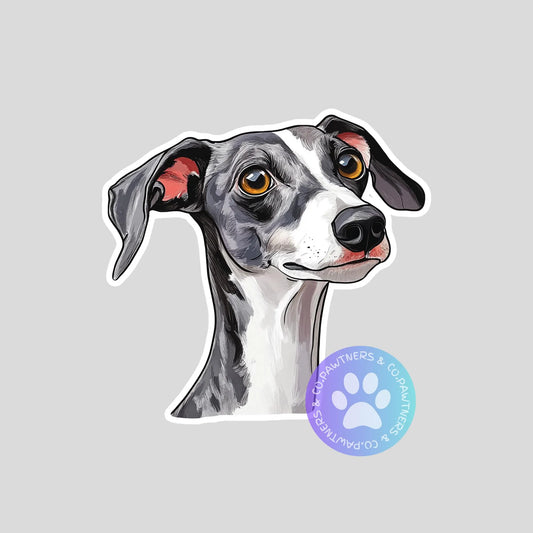 Whippet Sticker