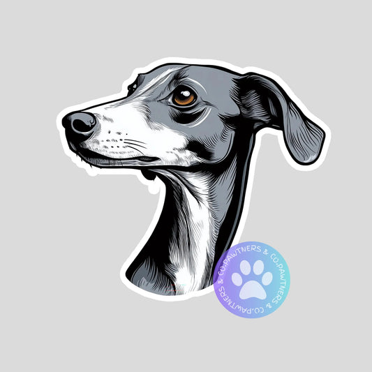 Whippet Sticker