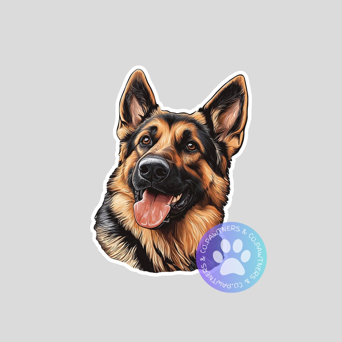 German Shepherd Sticker