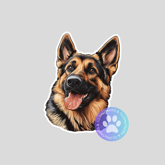 German Shepherd Sticker