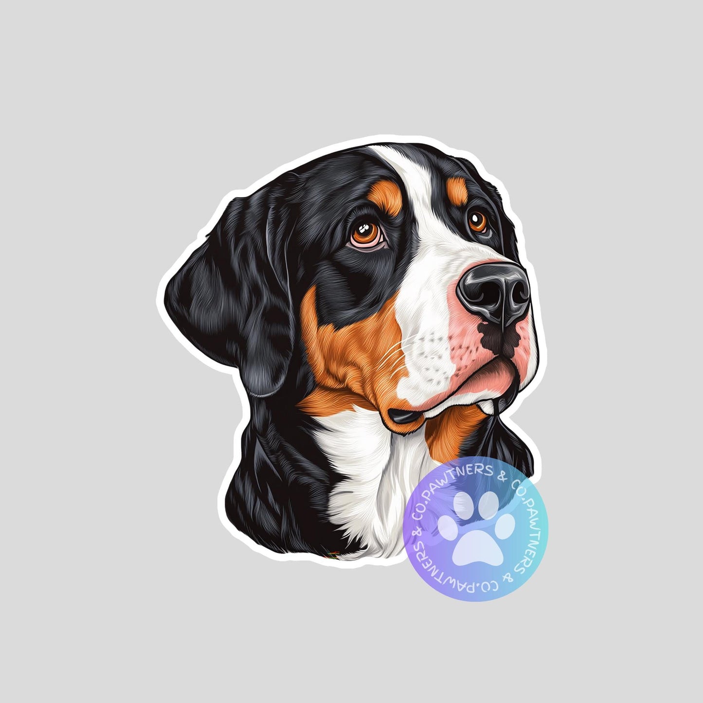 Greater Swiss Mountain Dog Sticker