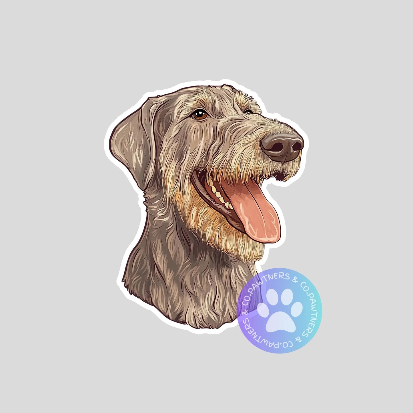 Irish Wolfhound Sticker