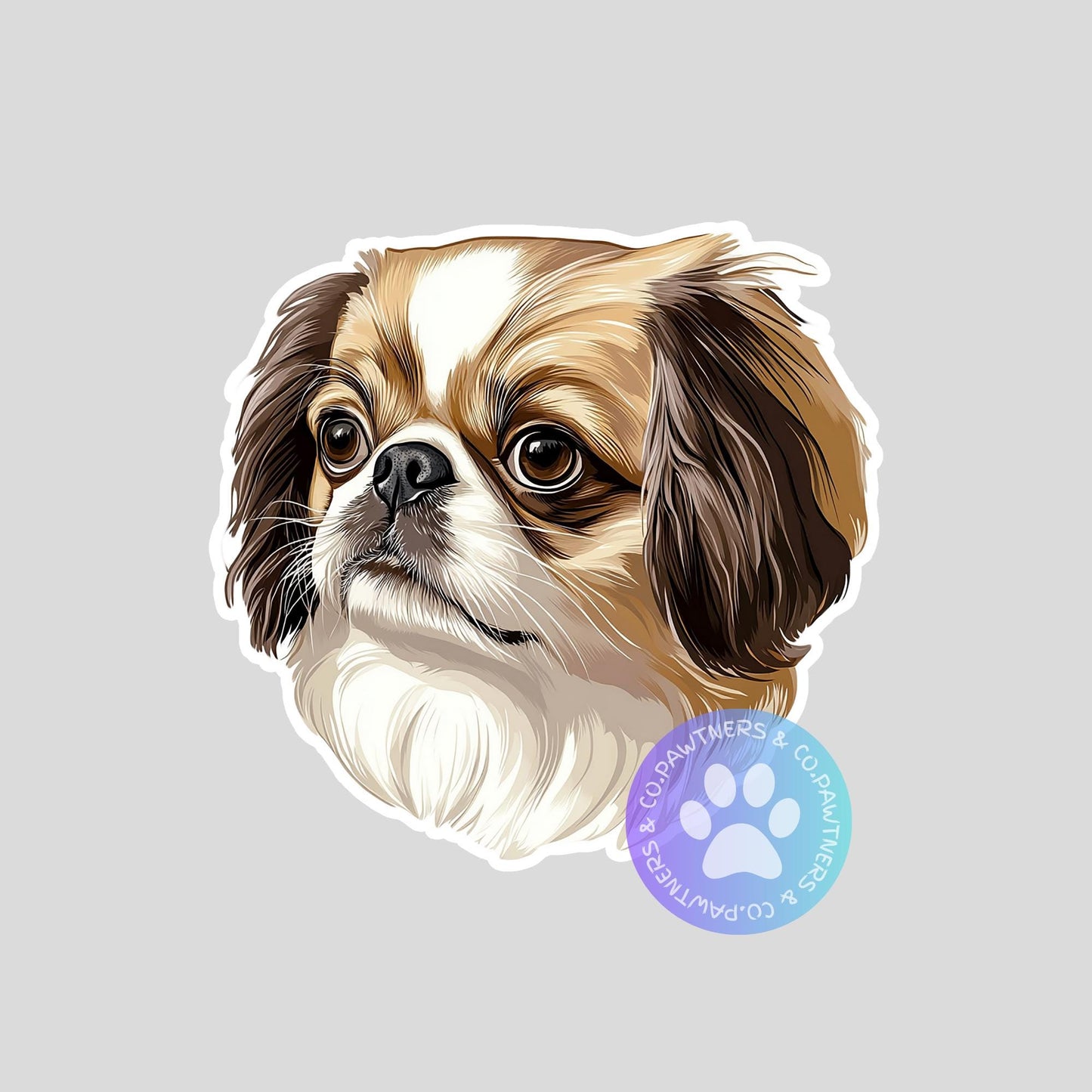 Japanese Chin Sticker