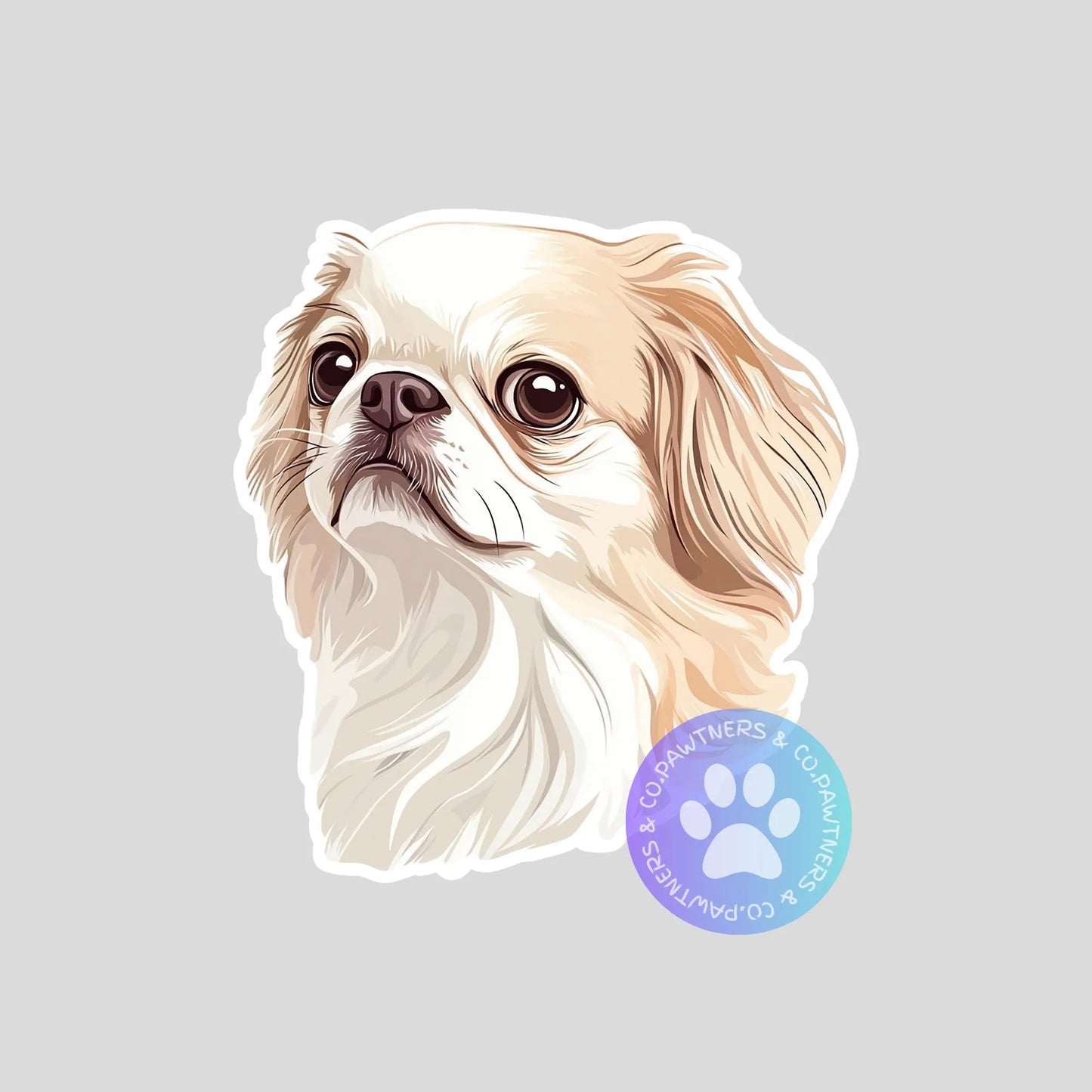 Japanese Chin Sticker