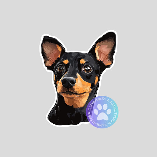 Miniature Pinscher Sticker