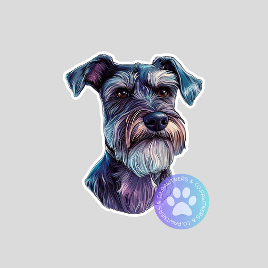 Miniature Schnauzer Sticker