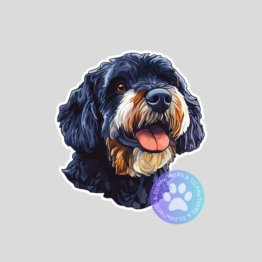 Portuguese Water Dog Sticker