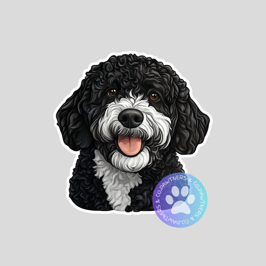 Portuguese Water Dog Sticker