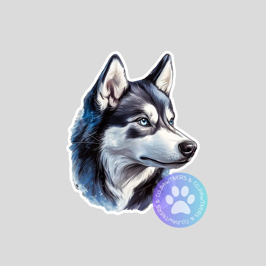 Siberian Husky Sticker