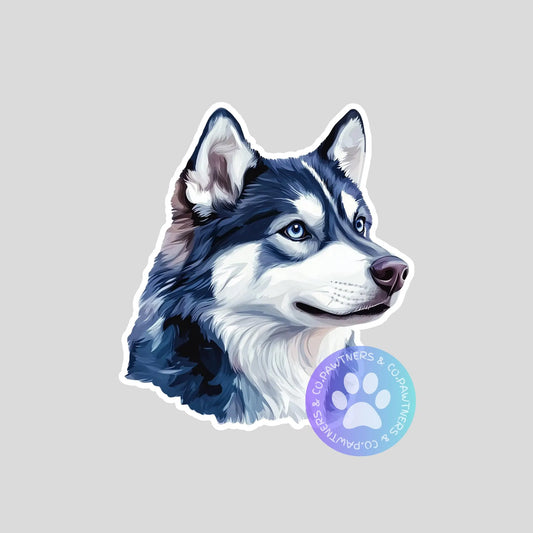 Siberian Husky Sticker