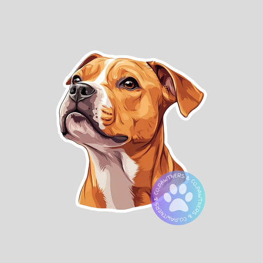 Staffordshire Bull Terrier Sticker