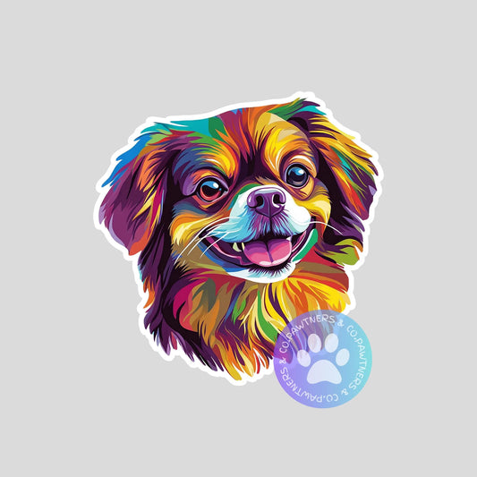 Tibetan Spaniel Sticker