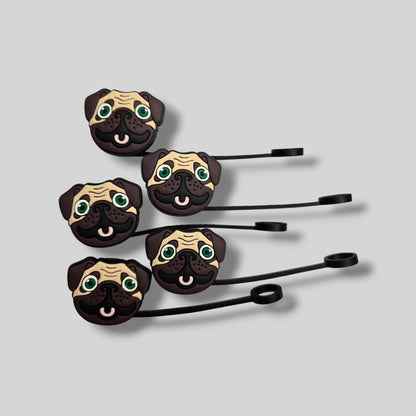 Pug Straw Topper