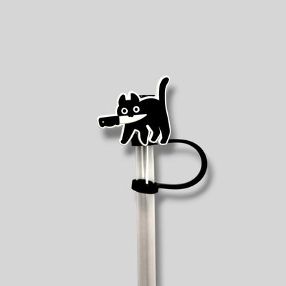 Serial Kitty Straw Topper 8mm
