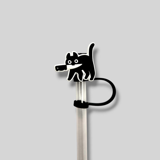 Serial Kitty Straw Topper 8mm