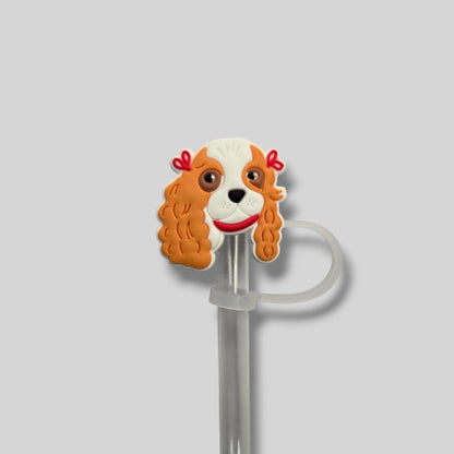 Cocker Spaniel Straw Topper 8mm