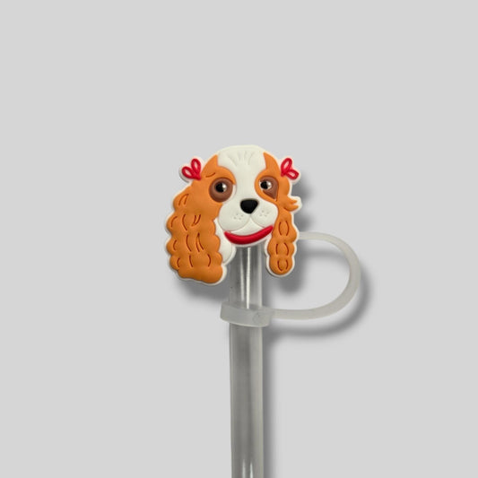 Cocker Spaniel Straw Topper 8mm